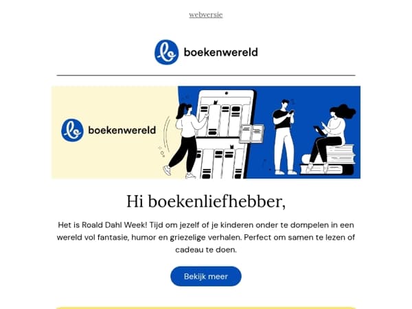 Vier Roald Dahl Week met magische verhalen ✨