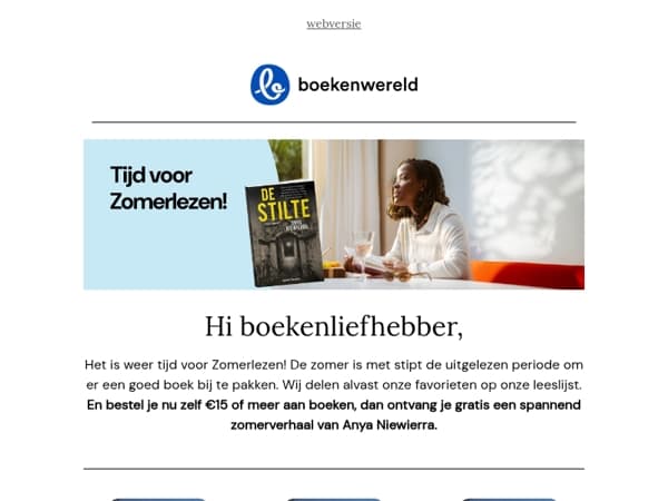 Zomerlezen met gratis geschenk!