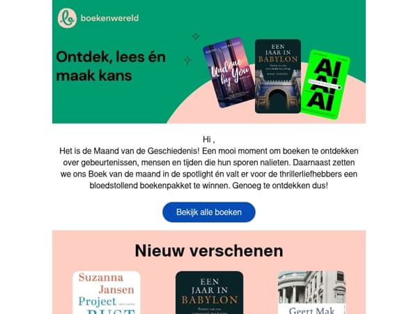 Duik in de Maand van de Geschiedenis 📚