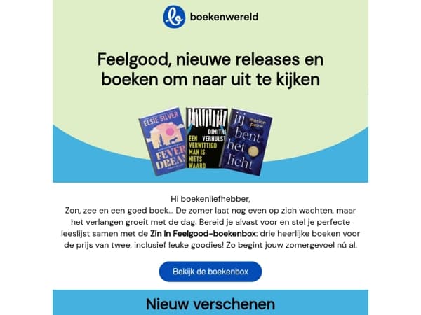 Maak je alvast klaar voor de zomer met de Zin In Feelgood-box en meer
