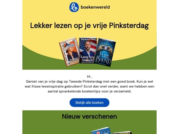 Vrije dag? Tijd voor een goed boek 📚