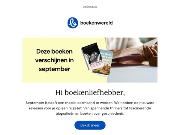 📅 Dit zijn de boekreleases die september voor jou in petto heeft