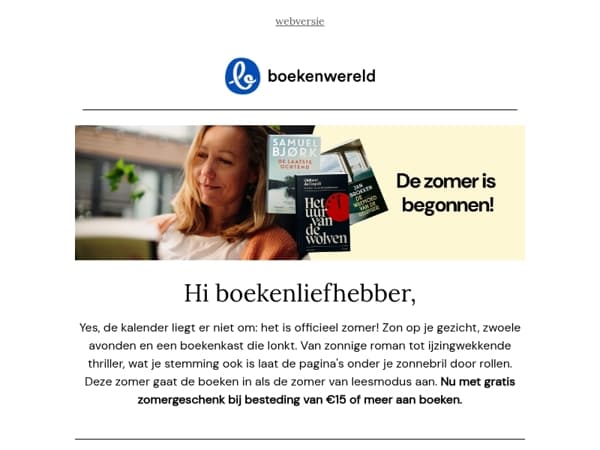 Een zomer vol verhalen