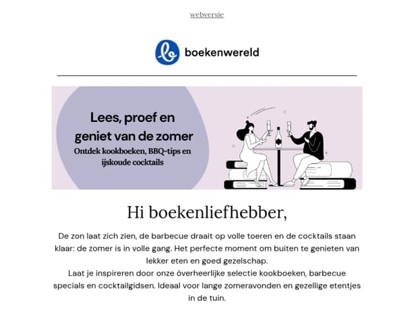 Lees, proef en geniet van de zomer