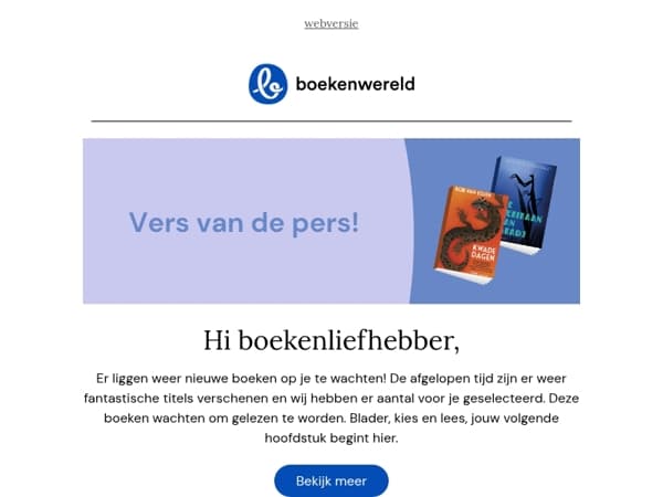 Nieuw binnen bij Boekenwereld 📚