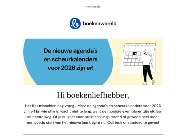 Begin het nieuwe jaar nu al georganiseerd 📆