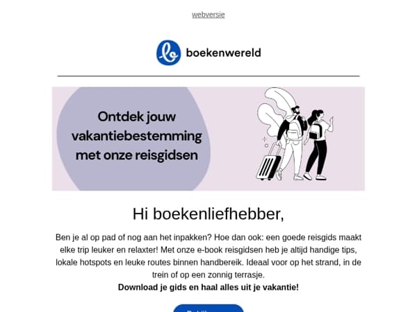 Ontdek jouw vakantiebestemming met onze reisgidsen