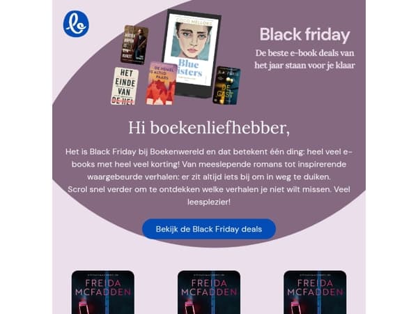 Heb je deze Black Friday deals al gezien?  🖤