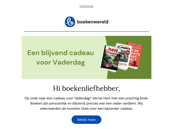 Een blijvend cadeau voor Vaderdag  🎁
