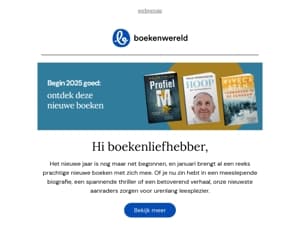 Begin 2025 goed: ontdek deze nieuwe boeken