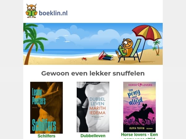 Tijd om weer eens lekker te lezen? Dit zijn onze aanraders