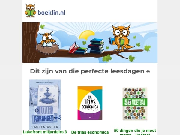 📖 Voor het geval je leesstapel te klein is