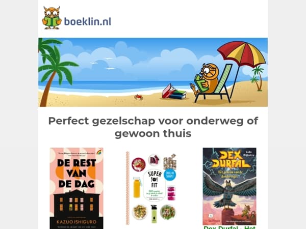 Even offline? Deze boeken gaan met je mee