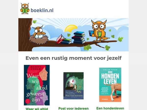 Tijd voor een goed boek dit weekend 📚