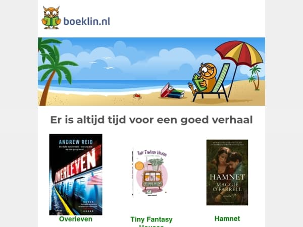🌴 Op zoek naar een goed vakantieboek?