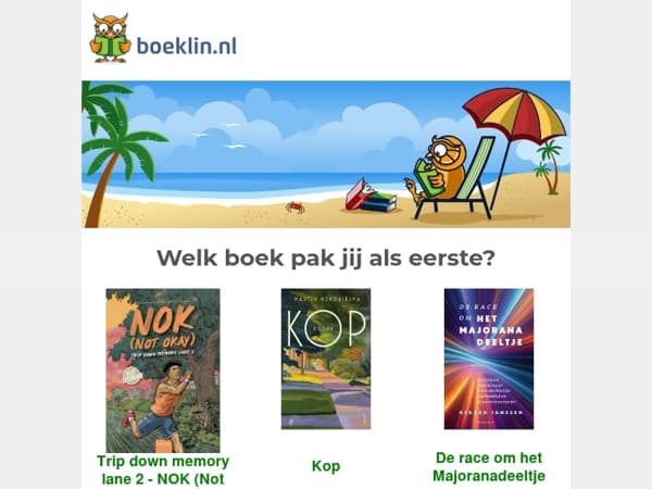 Eindelijk tijd om te lezen
