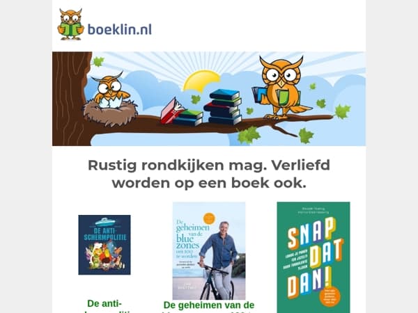 Zin in een boek? Laat je verrassen door deze titels