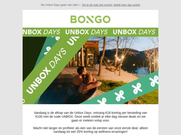 Alles begint met een verrassing