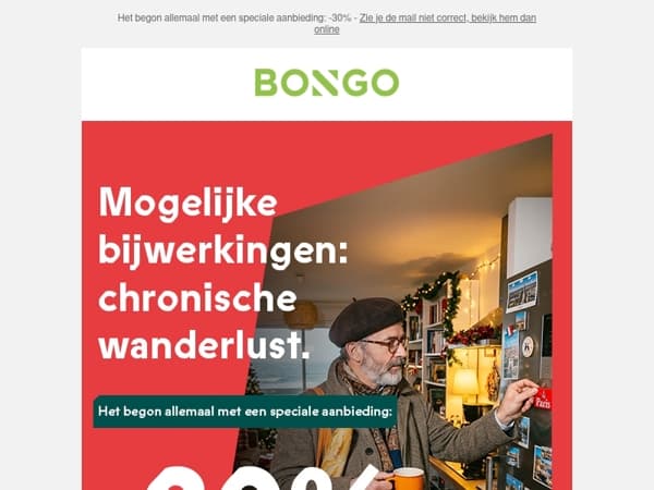 -30% op Europese verblijven