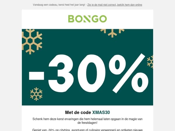 Kerstmis komt eraan... en zij zijn helemaal in hun nopjes ✨ 30% korting 