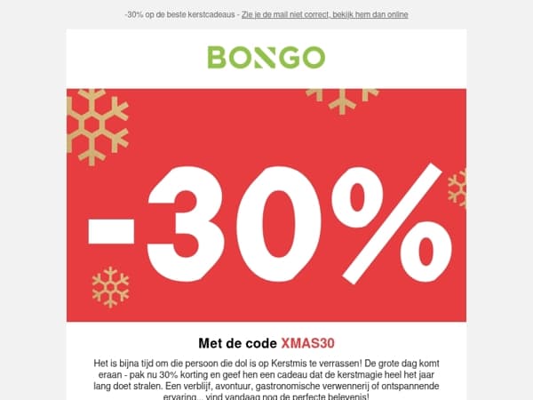 Kerstmodus: aan! 🔔 