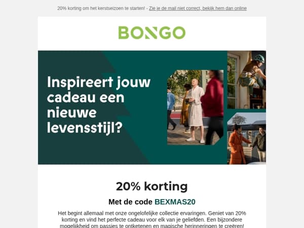 Inspireert jouw cadeau een nieuwe levensstijl? 🎄 