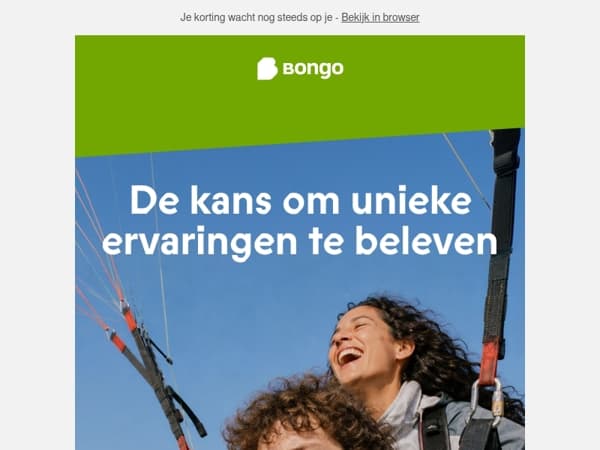 Nog niet gekozen? -25% blijft geldig