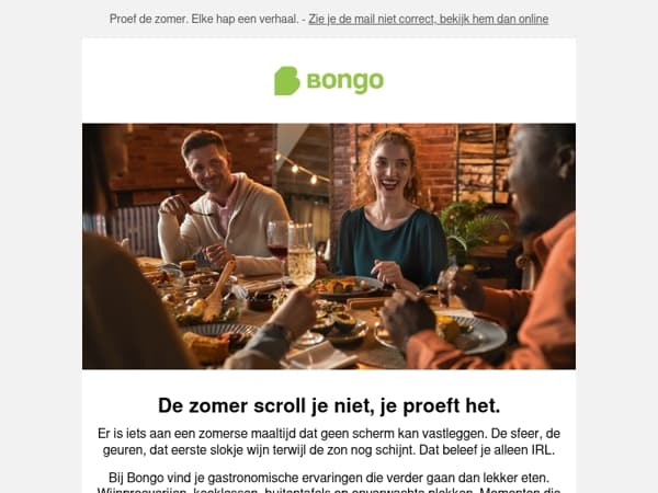 De zomer smaakt altijd beter IRL
