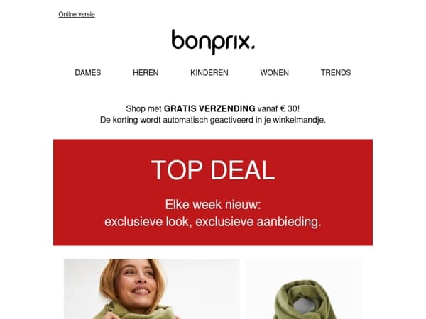 Onze TOP DEAL van de week