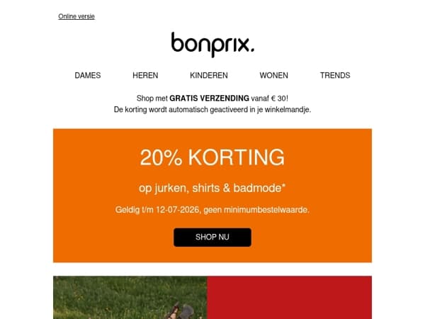 Nog maar heel even: 20% korting 🤩