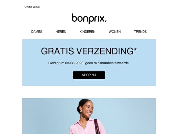 Gratis verzending bij je volgende bestelling!