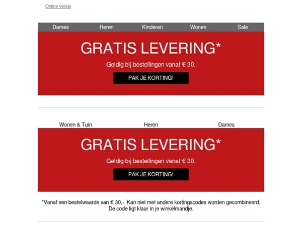 Tot wel -50% in de SALE | New Arrivals