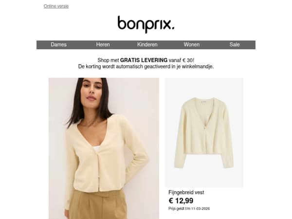 Onze TOP DEALS van de week