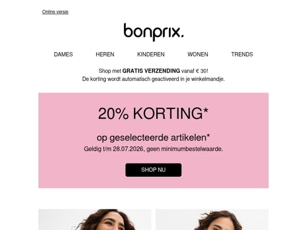 Laatste kans: ontvang nu 15% korting op geselecteerde artikelen