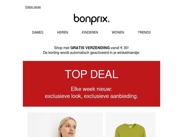 Onze TOP DEAL van de week
