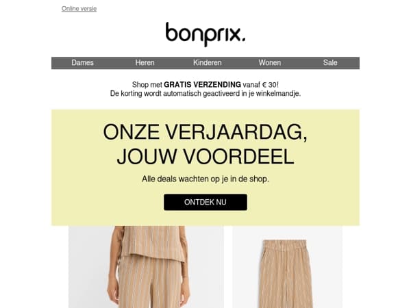 Onze TOP DEALS van de week