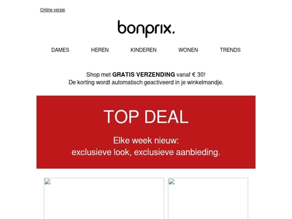 Onze TOP DEAL van de week
