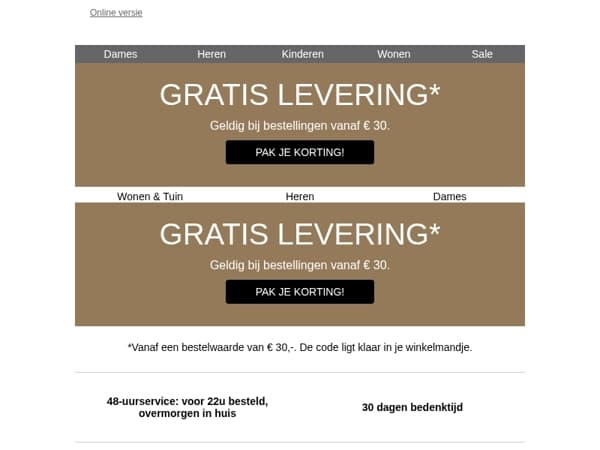 Verwen jezelf – met gratis levering!