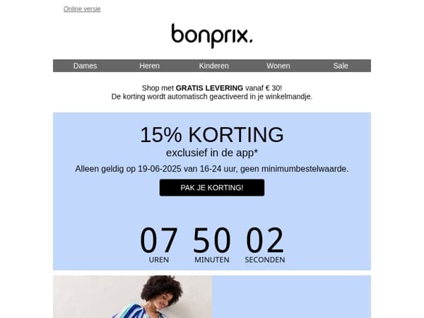 Happy Hour⏰15% korting voor JOU