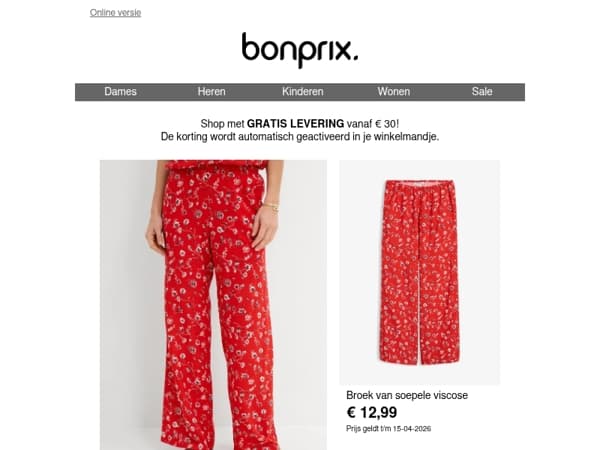 Onze TOP DEALS van de week