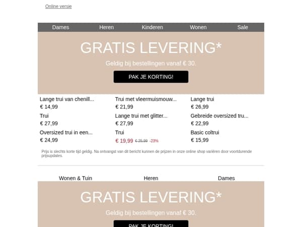 Gratis levering | Nieuwe comfy truien 😊