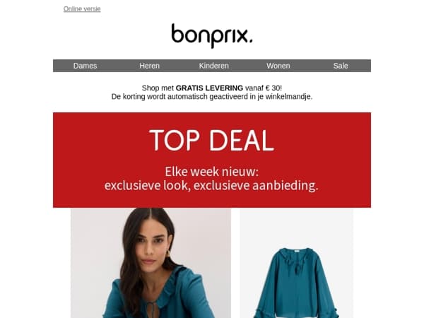 Onze TOP DEAL van de week