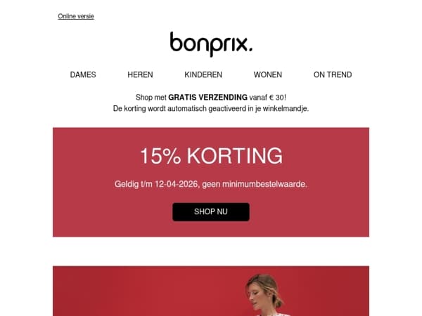 Kings Day Special: krijg nu 15% korting op je bestelling!