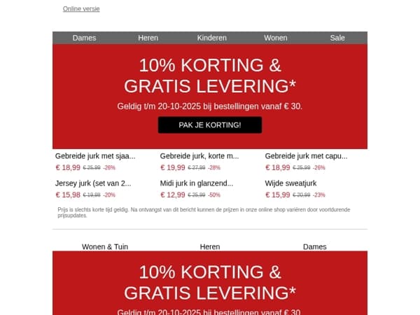 Sale finale ❣️ Alleen vandaag nog