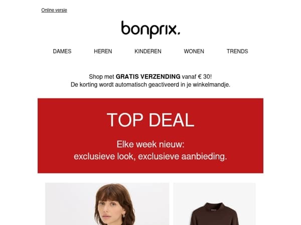 Onze TOP DEAL van de week