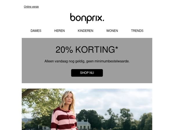 ⏰ Laatste kans: pak alleen vandaag nog 20% korting! ⏰