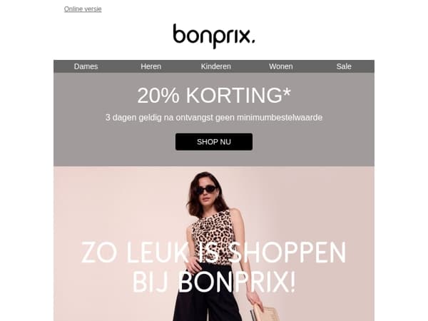 🎈 Nog maar 3 dagen: 20% korting! 🎈