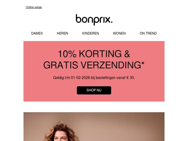 10% korting – alleen vandaag nog!