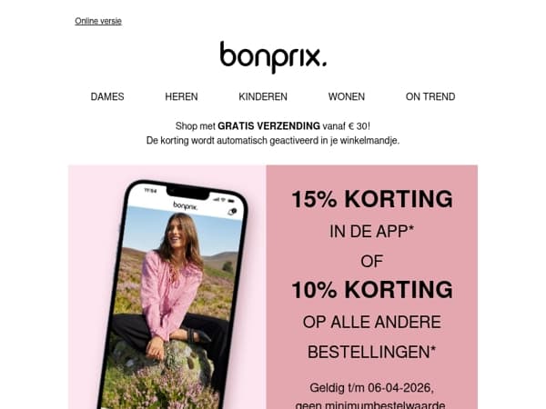 Vrolijk Pasen! Nu met 15% korting in de app