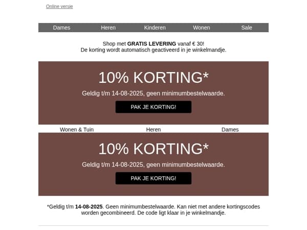 Back to school: 10% korting voor jou